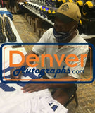 Mel Renfro Autographed/Signed Pro Style White XL Jersey HOF BAS 31164