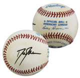 Dan Jansen Olympic Speed Skater Authentic Signed OAL Baseball BAS #BU64192