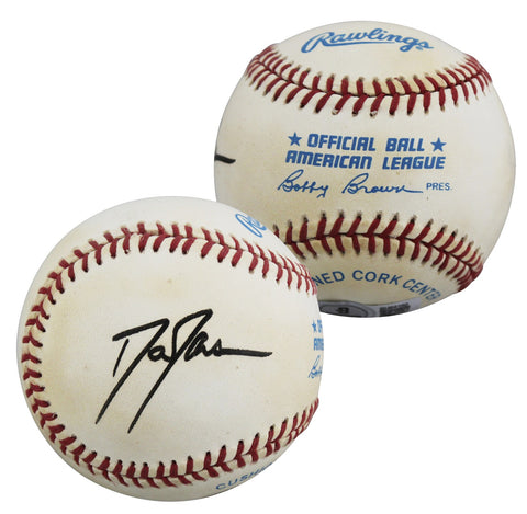 Dan Jansen Olympic Speed Skater Authentic Signed OAL Baseball BAS #BU64192