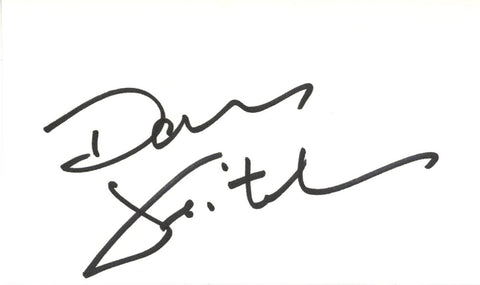 Darren Veitch Autographed Washington Capitals Index Card Beckett 45290