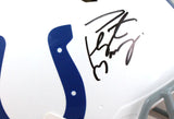 Peyton Manning Autographed Colts 04-19 Speed Authentic F/S Helmet-Fanatics *Blk