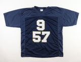 Justin Ademilola & Jayson Ademilola Signed Notre Dame Fighting Irish Jersey /PBI