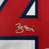 Framed Autographed/Signed Yadier Molina 33x42 St. Louis White Jersey JSA COA