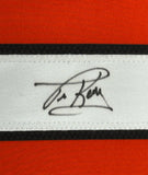 FRAMED Signed TIM KERR 35x39 Philadelphia Orange Jersey JSA COA Auto