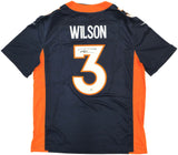 Broncos Russell Wilson Signed Blue Nike Limited Jersey Size L Fanatics Holo