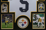 FRAMED PITTSBURGH STEELERS JALEN RAMSEY AUTOGRAPHED SIGNED JERSEY JSA COA