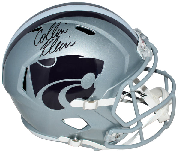 COLLIN KLEIN AUTOGRAPHED KANSAS STATE WILDCATS FULL SIZE SPEED HELMET BECKETT