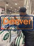 Darrelle Revis Autographed New York Jets Authentic TB Helmet Beckett 51140