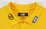 John Daly Authentic Signed Match Worn Yellow Polo Shirt BAS #BK84755