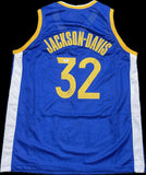 Trayce Jackson-Davis Signed Jersey PSA Golden State Warriors Autographed