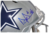 Dak Prescott Autographed Dallas Cowboys Authentic Helmet Beckett 32776
