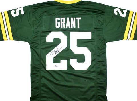 Ryan Grant Autographed Green Jersey- Beckett Hologram *Black