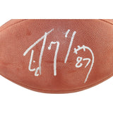 Ed McCaffrey Signed Denver Broncos SB XXXIII Wilson Football Deflated BAS 54981
