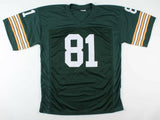 Marv Fleming Signed Green Bay Packers Jersey (JSA COA) 4xSuper Bowl Champion T.E