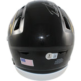 Derrick Henry Autographed Baltimore Ravens Mid-Size Midi Helmet Beckett W 57936