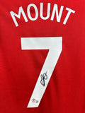 Mason Mount Signed Manchester United F.C. Jersey (Beckett) Central Midfielder