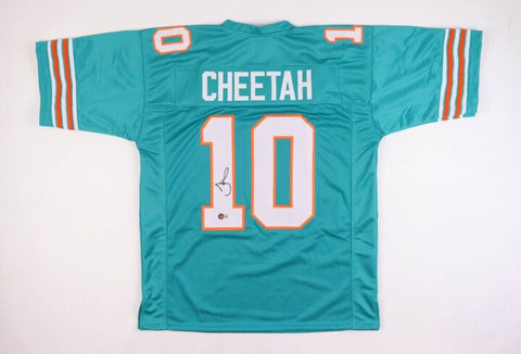 Tyreek "Cheetah" Hill Signed Miami Dolphins Jersey (Beckett) 6xPro Bowl WR