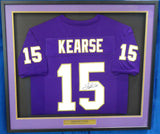 Washington Jermaine Kearse Autographed Signed Framed Purple Jersey MCS 70570