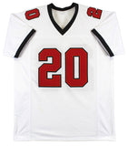 Ronde Barber "HOF 23" Authentic Signed White Pro Style Jersey BAS Witnessed