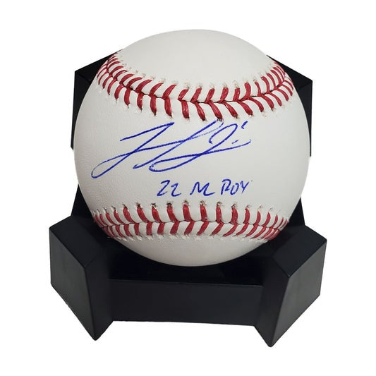 Michael Harris Signed Major League Baseball w/22 NL ROY Inscriptions - Fanatics