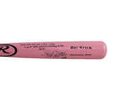 Jennie Finch Signed Arizona Custom Big Stick Pink Bat with Inscription