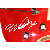 Michael J. Fox Autographed Back to The Future Grote Guitar Beckett Witness 57893