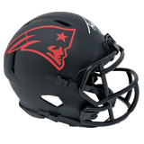 Ty Law New England Patriots Signed Riddell Eclipse Mini Helmet Pats Alumni