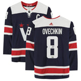 Alexander Ovechkin Autographed Capitals Adidas Navy Authentic Jersey Fanatics