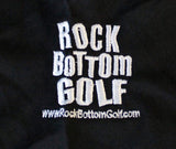 John Daly Authentic Signed Match Worn Black Loudmouth Polo Shirt BAS #BK84774