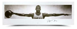 Michael Jordan Autographed Chicago Bulls 72" x 23" Wings Photograph UDA