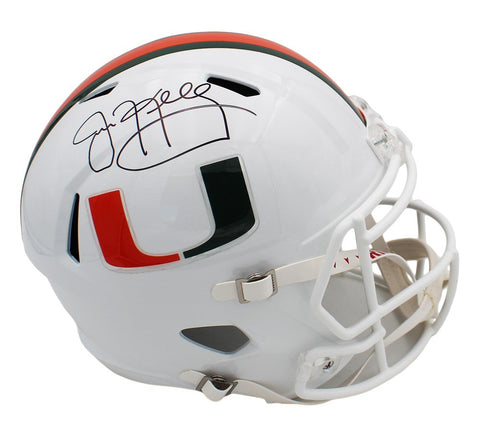 Jim Kelly Signed Miami Hurricanes Speed Full Size NCAA Helmet