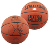 Pistons Jerry Stackhouse Signed Official NBA Game Basketball BAS #BQ45778