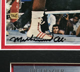 Muhammad Ali & Joe Frazier Autographed Framed Sports Illustrated Cover Beckett