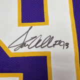 Autographed/Signed Jonathan Allen Minnesota Purple Retro Jersey Beckett COA