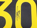 WARRIORS STEPHEN CURRY AUTOGRAPHED NIKE SWINGMAN ICON JERSEY 48 JSA 235684