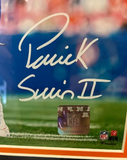 Patrick Surtain II Autographed Broncos 16.5x23 Photo Framed Beckett COA