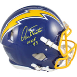 Dan Fouts Autographed San Diego Chargers TB 74-87 Authentic Helmet Beckett 49271