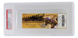 Adrian Peterson Minnesota Vikings Signed 2007 Debut Full Ticket PSA/DNA Auto 9