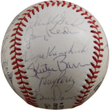 Cincinnati Reds 1984 Team Perez Parker +25 Sigs Signed NL Baseball Beckett 56277