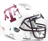 Johnny Manziel Autographed Texas A&M F/S Authentic Helmet Heisman - JSA W *Black