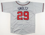 John Smoltz Signed Atlanta Braves Jersey (Beckett) 1995 World Series Champion