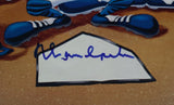 Warren Spahn Autographed Looney Tunes Braves Colored Photo Print | JSA COA