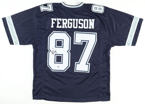 Jake Ferguson Signed Dallas Cowboys Jersey (Gameday) 2022 4th Round. Pick / T.E.