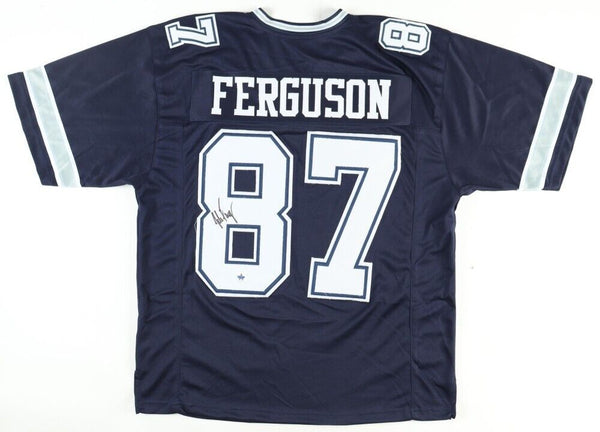 Jake Ferguson Signed Dallas Cowboys Jersey (Gameday) 2022 4th Round. Pick / T.E.