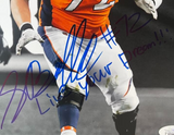 Garett Bolles Autographed Denver Broncos 8x10 Photo Inscribed "Live Your Dream!!