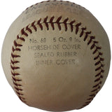 Tom Henrich Signed New York Yankees Anchor Baseball Toned BAS 44704