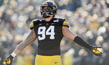 A. J. Epenesa Signed Iowa Hawkeyes Jersey (Beckett) Buffalo Bills Defensive End