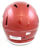 Brian Bosworth Autographed Oklahoma Sooners F/S Speed Helmet - Beckett W Holo