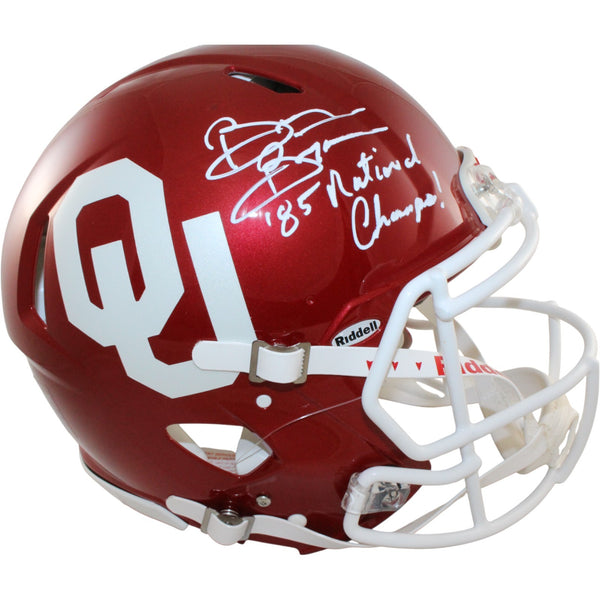 Brian Bosworth Signed Oklahoma Sooners Proline Helmet Nat'l Champs Beckett 54268