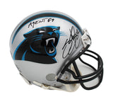 Steve Smith Sr. Signed Carolina Panthers VSR4 NFL Mini Helmet - Agent 89